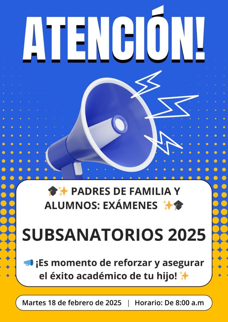 exámenes subsanatorios 2025 permiten a los alumnos fortalecer sus conocimientos y nivelar sus calificaciones